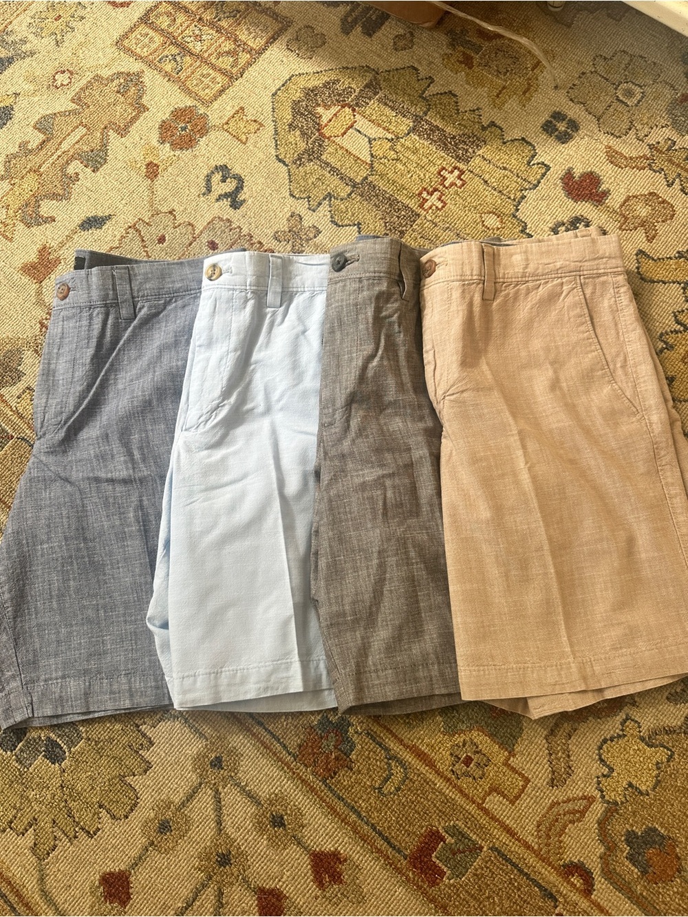 Mens Banana Republic Slim Fit Chino Shorts sz 32